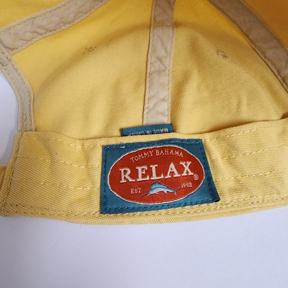 Tommy Bahama Relax Cap in Yellow - Picture 4 of 5